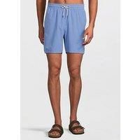 Polo Ralph Lauren Traveller Mid Trunk Swim Shorts - Blue