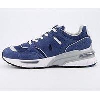 Polo Ralph Lauren Trackster 250 Suede Trainers - Navy