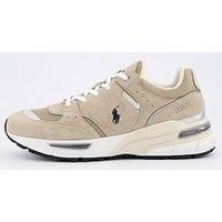 Polo Ralph Lauren Trackster 250 Suede Trainers - Beige
