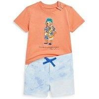 Polo Ralph Lauren Baby Boys Bear T-Shirt And Short Set - Multi