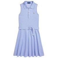 Polo Ralph Lauren Girls Sleeveless Dress - Blue