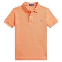 Polo Ralph Lauren Boys Short Sleeve Polo Shirt - Orange