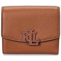 Lauren By Ralph Lauren Cameryn Small Flap Wallet Purse - Tan