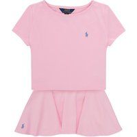 Polo Ralph Lauren  SSPONTSCTRST-SETS-SKIRT SET  girls's Sets & Outfits in Pink