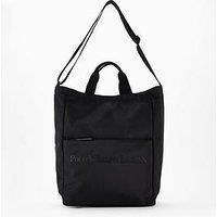 Polo Ralph Lauren Large Tonal Logo Tote Bag - Black
