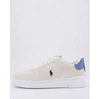 Polo Ralph Lauren Master Court Pp Suede And Leather Trainers - Multi