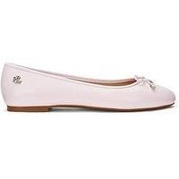 Lauren By Ralph Lauren Jayna Leather Ballet Flat - Pink