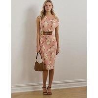Lauren By Ralph Lauren Camisha Sleeveless Day Dress - Pink