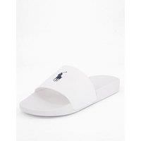 Polo Ralph Lauren Pool Sliders - White