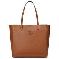 Lauren Ralph Lauren Camryn Pebble-Grain Leather Tote Bag