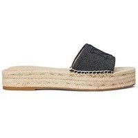 Lauren By Ralph Lauren Polly Flat Espadrilles - Navy