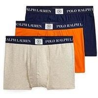 Polo Ralph Lauren Badge Waistband 3 Pack Trunks - Assorted
