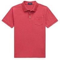 Polo Ralph Lauren Boys Short Sleeve Pocket Shirt - Red