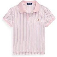 Polo Ralph Lauren Girls Stripe Shirt - Pink