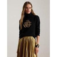 Lauren By Ralph Lauren Kexley Long Sleeve Pullover - Black