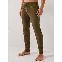 Polo Ralph Lauren Waffle Cuffed Loungewear Pants - Green