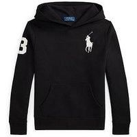 Polo Ralph Lauren Boys Logo Hoodie - Black