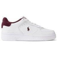 Polo Ralph Lauren Masters Court Leather Sneakers - White