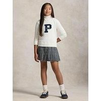 Polo Ralph Lauren Girls 2 In 1 Sweater Dress - Navy