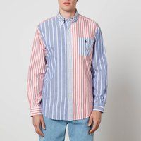 Polo Ralph Lauren  CHEMISE COUPE DROITE EN OXFORD  men's Long sleeved Shirt in Multicolour