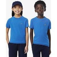 Lacoste Kids Core Essentials Short Sleeve T-Shirt - Blue
