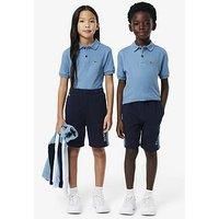 Lacoste Kids Colour Block Shorts - Blue