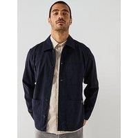 Lacoste Woven Cotton Overshirt - Black