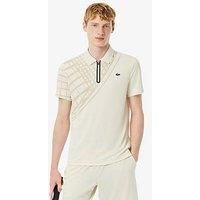 Lacoste Tennis Performance Polo Shirt- Cream