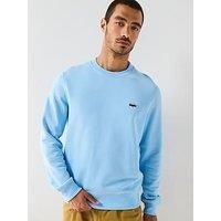 Lacoste Landscape Crocodile Sweatshirt - Blue