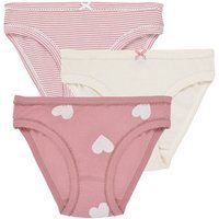 Petit Bateau  LOT CULOTTE X3  girls's Knickers/panties in Pink