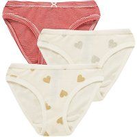 Petit Bateau Children/'s Cotton Heart Print Panties, Multicolored, 6 Years