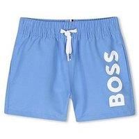 Boss Baby Boys Logo Swim Shorts - Blue