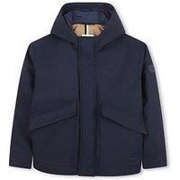 Boss Boys Hooded Jacket - Navy