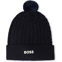 Boss Baby Boys Logo Pom Pom Hat - Navy