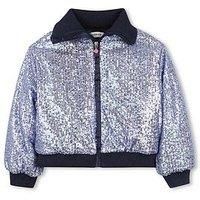 Billieblush Girls Sequin Jacket - Multi