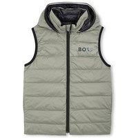 Boss Boys Reversible Gilet - Black/Green