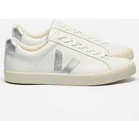 Veja Women'S Esplar Logo Trainers - White/Grey