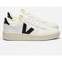 Veja Women'S V-10 Trainers - White/Black