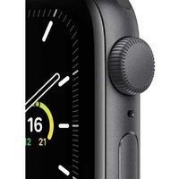 Apple Watch SE GPS 40mm Space Gray Aluminum - Smart Watch & Fitness Tracker with Heart Rate Monitor, GPS, and Wearable Tech Integration