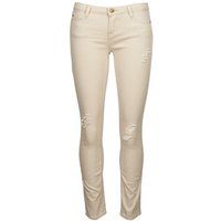 Acquaverde  SCARLETT  women's Cropped trousers in Beige