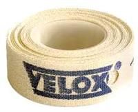Velox F222K00 Jante Cotton Tape 22mm Cotton Rim Tape - White, 22mm x 2m