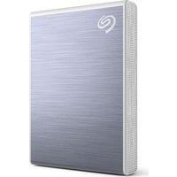 SEAGATE One Touch External SSD - 1 TB, Blue, Blue,Silver/Grey
