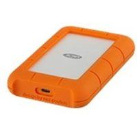 LaCie Rugged USB-C 5 TB External Hard Drive Portable HDD – USB 3.0, Drop Shock Dust Rain Resistant Shuttle Drive, for Mac and PC Computer Desktop Workstation Laptop, 1 Month Adobe CC (STFR5000800)