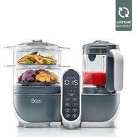 Babymoov NUTRIBABY+ FOOD PROCESSOR UK PLUG - INDUSTRIAL GREY Weaning Baby BN