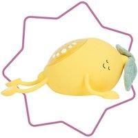 Badabulle Basile Soft Silicone Baby Projector Night Light - Reassuring projection - 5 lullabies and 2 white noises - Automatic cut-off (30 mins) - Battery-operated