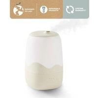 Babymoov 3in1 Wave Humidifier, Cool Mist, Multicolour Night Light, Essential Oils Diffuser, Top Fill, 26 Hours Continuous use (4L), Timer 2, 4, 8hr, Auto Shut-Off, 360° Nozzle