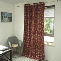 DecoByZorlu  GÃ©o  's Curtains, blinds in Red