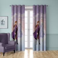 Disney deco  FROZEN  's Curtains, blinds in Purple