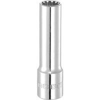 Facom 3/8" Drive Chrome Thin Wall Spline Socket 3/8" M14 63mm