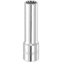 Facom 3/8" Drive Chrome Thin Wall Spline Socket 3/8" M18 63mm